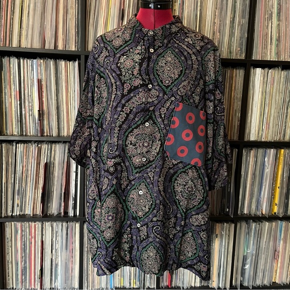 Vintage floral top 3X PHISH fishman donut pocket Party Time phexico - Picture 2 of 8